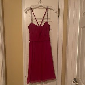 2 David’s Bridal bridesmaid dresses